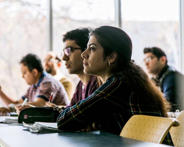 students in the classroom