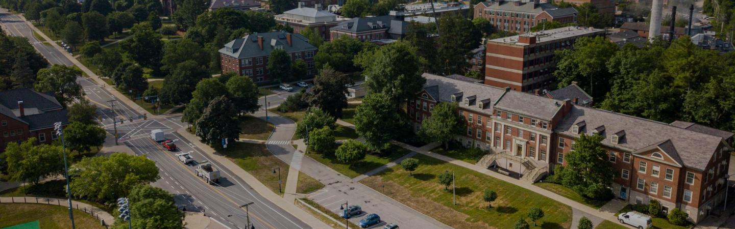 aerial of unh campus