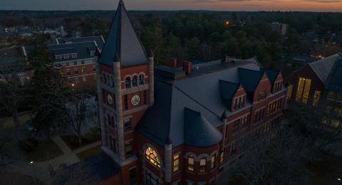 t hall aerial UNH