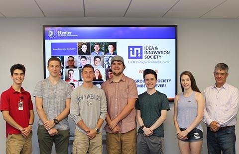 Students at the ECenter