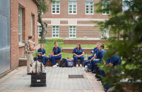 UNH outdoor classroom by James Hall