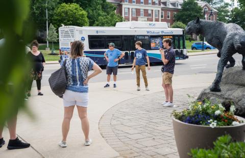 UNH campus tour