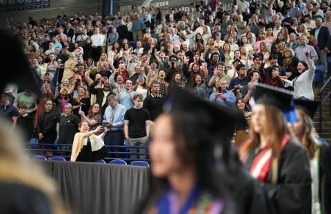 UNH commencement ceremony 