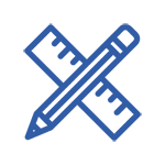 pencil ruler icon