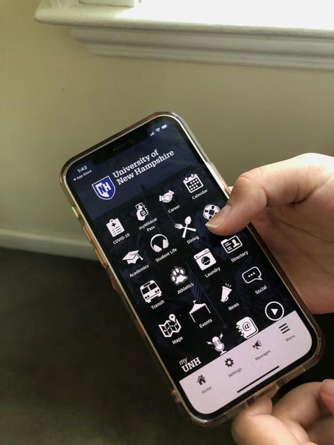 UNH mobile apps