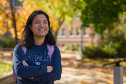 UNH student
