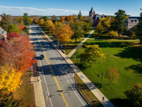 UNH campus aerial
