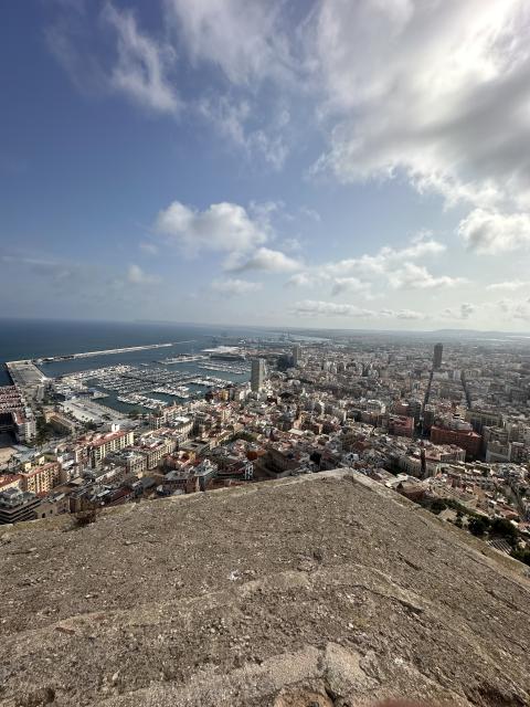 UNH study abroad scenic view Alicante Spain 