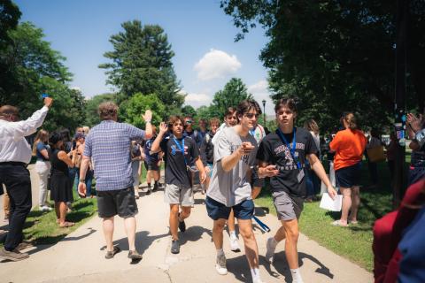 UNH first-year student orientation