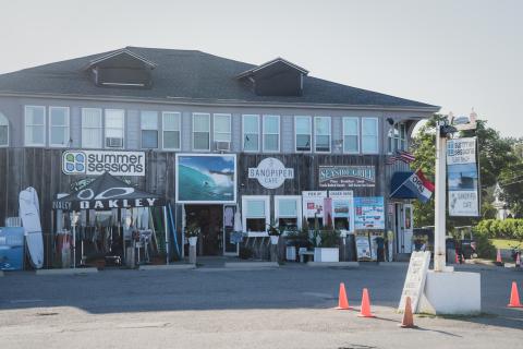 Beachside stores in Rye, NH
