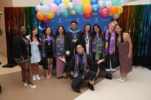 Beauregard Center Student Staff after the Beauregard Center's Graduation Celebration