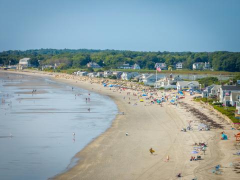 Beach in Rye, NH