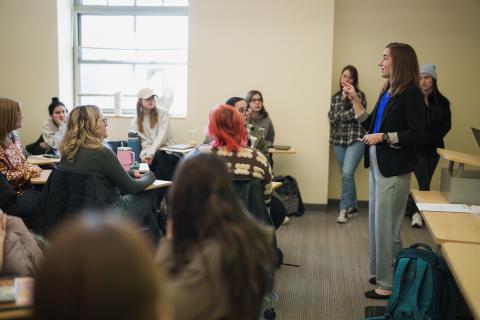 UNH classroom