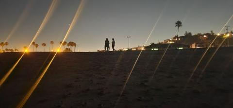 Beach in LA