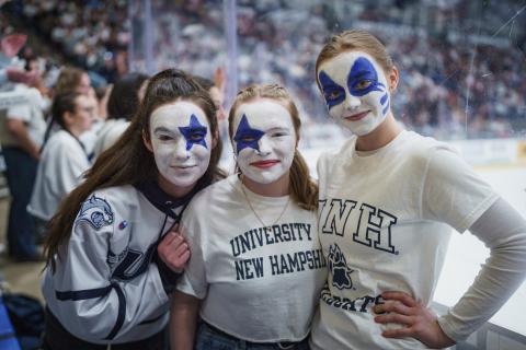 UNH White out the Whitt Hockey Game