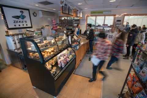 Zeke's Cafe in Dimond Library
