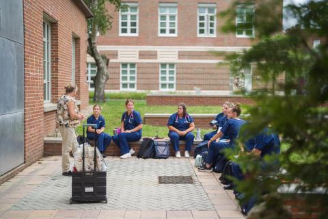 UNH outdoor classroom by James Hall
