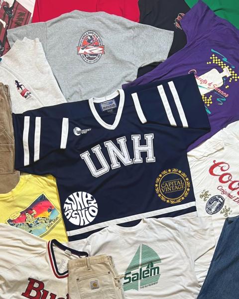 pile of shirts