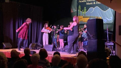 One of the many concerts at Acadia Festival of Traditional Music and Dance, showcasing the many talented faculty and staff.