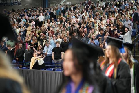 UNH commencement ceremony