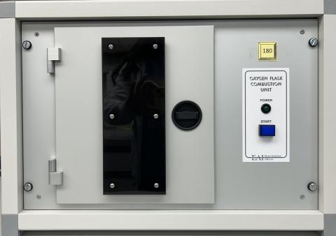Oxygen combustion unit