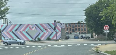 Corliss Street connecting to Admiral Street in Providence, Rhode Island