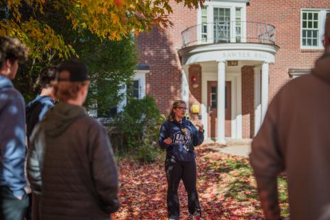 UNH campus tour