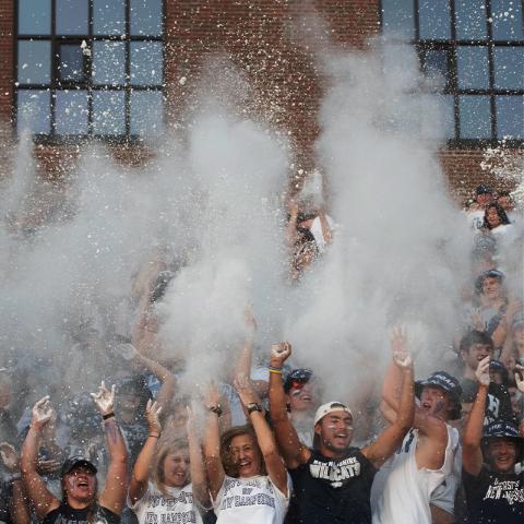 UNH students celebrate